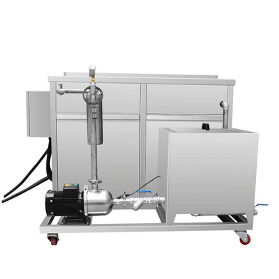 Industriel avec la machine plus propre ultrasonique de système de filtre pour la graisse de pièces d'arme d'arme à feu de fusil de tube d'acier inoxydable