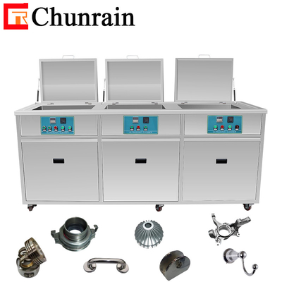 Machine de nettoyage de réservoir de décapant de carburateur de bloc moteur ultrasonique multi de bâtis avec le rinçage au jet de filtre séchant CR-3036GH