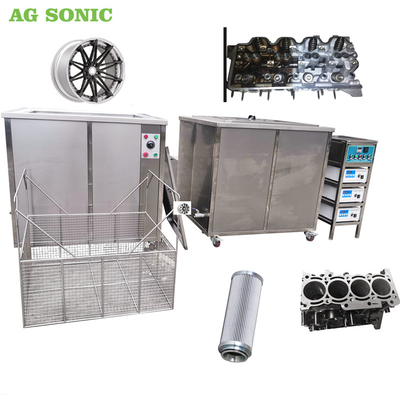 Marine Engines Cleaning Industrial Ultrasonic Washing Cleaner Machine Long For Filter Cylinder Head Engine Block Turbine Spare Parts